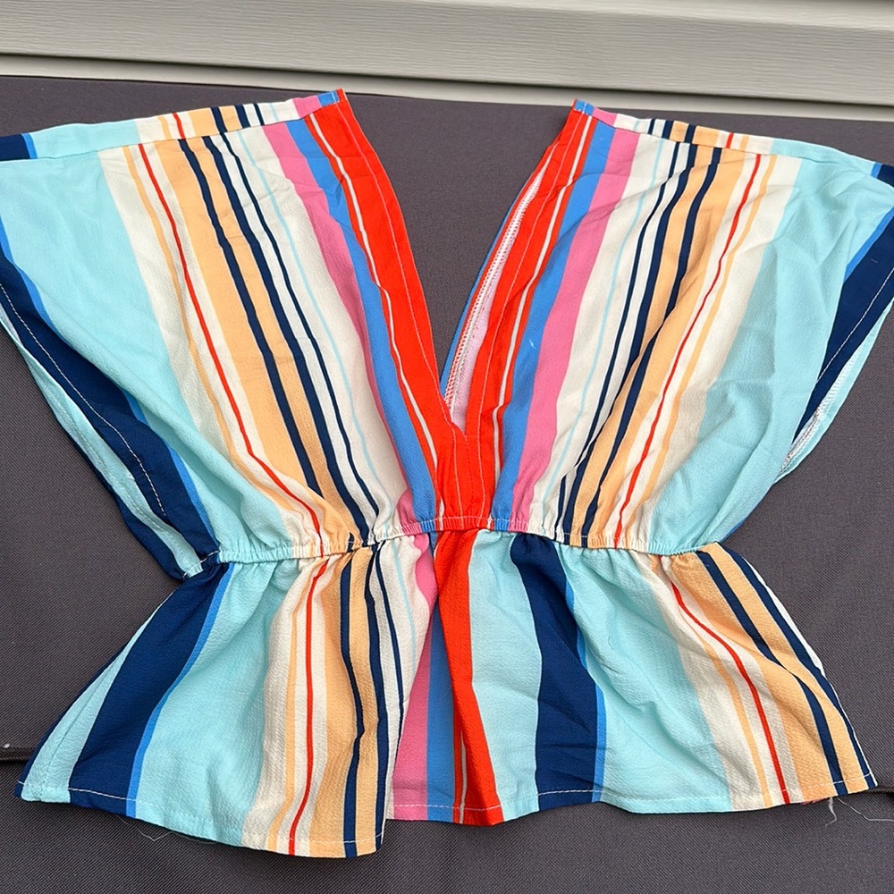 Multicolored woman’s blouse